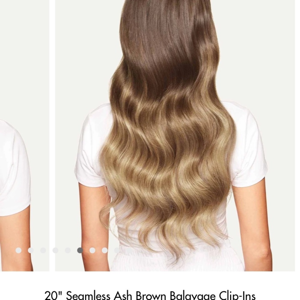 BRAND NEW 20” Seamless AshBrownBalayageExtensions